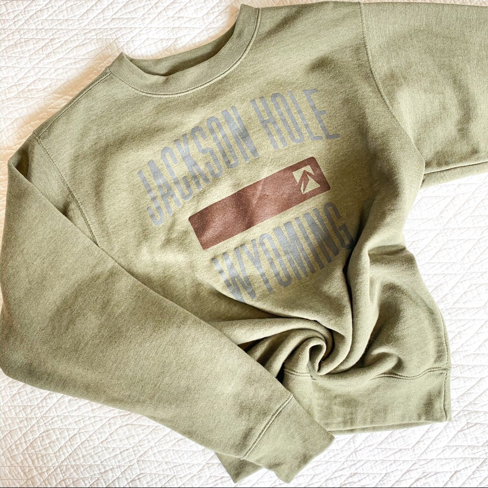 Jacksonhole Wyoming Crewneck Sweatshirt